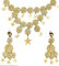 WIDMANN MILANO PARTY FASHION GIPSY SET (necklace, earrings) -