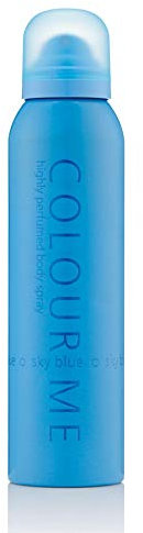 COLOUR ME Sky Blue Perfume for Women. 150ml Body Spray, Luxury Fragrance - Womens Perfume, Long Lasting Fragrance for Women by Milton-Lloyd