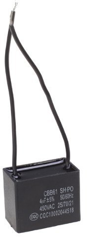 Générique 450V AC 50/60Hz 4UF Polypropylène Moteur Films Sur Démarrer, Exécuter Condensateur CBB61