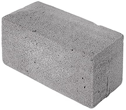 Jantex Grill Stone Brick Block Cleaning Pumice Stone | Removes Grease and Stains for Barbecue Griddle Flat Hot Plates | Handle Sold Separately (L403) | L402
