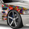 auto-Dress.de 30x150cm Stickerbombfolie Autofolie Stickerbomb Folie Sticker