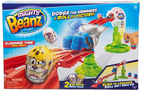 Mighty Beanz Slammer Time Race Track, Multi, 66504