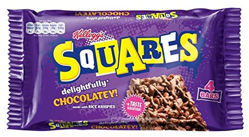Riz Krispies chocolat Carrés Kellogg 4 x 36g