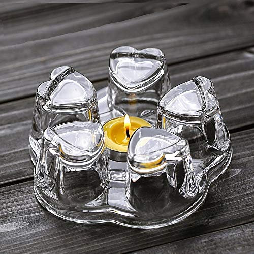 TAMUME Große Glas Stövchen (Kristall)