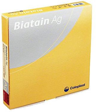 Biatain Ag Schaumverband 15x15 cm Nicht Haftend