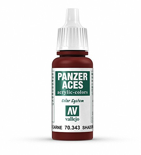 Vallejo Panzer Aces 17 ml Acrylic Paint - Shadows Flesh