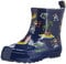 Playshoes Stivali In Gomma A Semialbero, Stivali In Gomma A Semialbero Unisex - Bambini e ragazzi, L'Isola Dei Pirati, 21 EU
