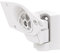 Hama Support mural pour Sonos PLAY:3, orientable, blanc