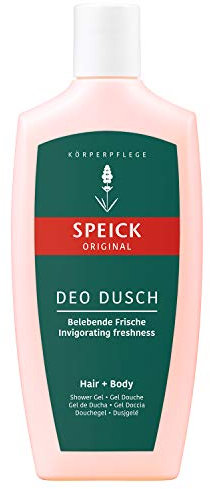 Speick Original Deo Dusch – erfrischendes Duschgel mit Bio-Salbei für Haut und Haar, 250 ml