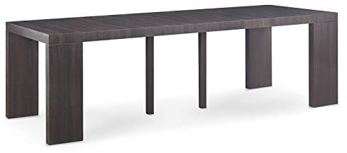 INTENSE DECO Table Console Extensible Oxalys XL Imitation Bois wenge