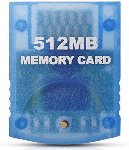 Link-e - Carte Memoire Grande Capacité 512mb (4x2043 Blocks) Compatible avec la Console Nintendo Gamecube