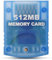 Link-e - Carte Memoire Grande Capacité 512mb (4x2043 Blocks) Compatible avec la Console Nintendo Gamecube