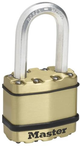 Master Lock Lucchetto ad Alta Sicurezza Ottimo per Portali, Garage