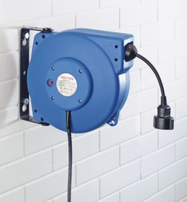 Planeta G40056 Kabelaufroller, TYP CR605103S1, Stecker Schuko, Kabel H07RN-F3G 1.5, Kabel-länge 10 m, 230V, 16 Amp