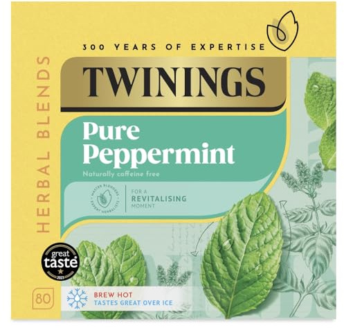 Twinings Pure Peppermint Tea Bag, 160 G