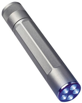 Inova Inova X5 - Torcia in alluminio aeronautico con 5 LED verdi