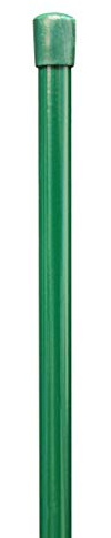 Alberts 606053 Geflechtspannstab | zinkphosphatiert, grün kunststoffbeschichtet | Länge 2050 mm | Durchmesser 10 mm