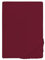 biberna 0077144 Spannbetttuch Feinjersey (Matratzenhöhe max. 22 cm), gekämmte Baumwolle, superweich 1x 180x200 cm - 200x200 cm, burgunder