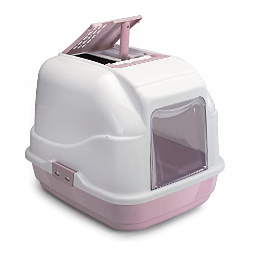 Imac 8021799403447 Katzentoilette & Produkte, Kunststoff, rosa Rose