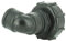 Multicuves - Raccord S60X6 - Sortie coudée Femelle 3/4'' Pas gaz (20x27 mm)