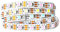 BTF-LIGHTING 1M 60 LEDs/Pixels/m WS2812B Weiß PCB RGB adressierbare Strip Streifen mit 5050 SMD LEDs NichtWasserdicht IP30