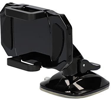 Ksix B9000SV08 - Soporte Universal de Smartphone para Coche, Color Negro