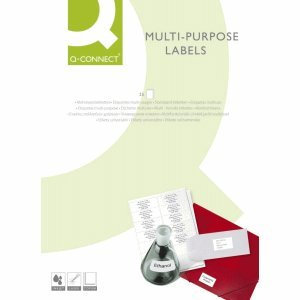 Inkjet+Laser+Kopier-Etiketten - 52,5x21,2 mm, weiß, 5600 Stück/100, Menge 5600 (neu)