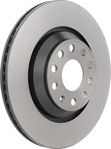 Brembo 09.A200.11 UV Coated vented Rear Brake Rotor AUDI/AUDI (FAW)/CHRYSLER/CUPRA/SEAT/SKODA/VW/VW (FAW)/VW (SVW) OE# 1K0615601N