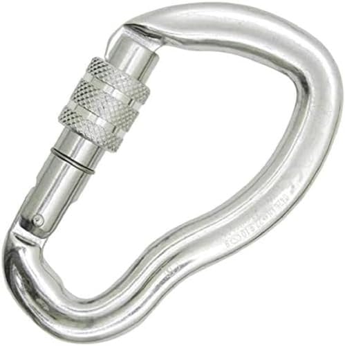 Kong Ergo - Mosquetón anodizado con gatillo