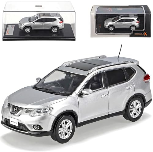 Nisan X-Trail T32 SUV Silber 3. Generation Ab 2014 1/43 PremiumX Modell Auto