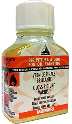 Maimeri Vernice Finale Brillante 75 Ml 670 Per Pittura A Olio