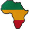 Embroidered Iron On Patch Sew On Badge for Clothes Bags Rasta Reggae Flag Africa
