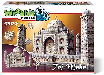 Wrebbit3D , Taj Mahal (950pc) , 3D Puzzle , Ages 8+