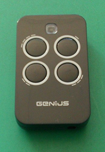 GENIUS Télécommande radio originale ouvre-porte Echo TX 4 RC compatible avec Bravo 4 touches 433,92 MHz