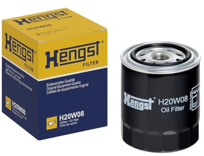 HENGST - Ölfilter H20W08 - Öl-Anschraubfilter für KFZ | Hochwertiger Motorölfilter für KFZ mit Otto- oder Dieselmotor - Robuster Ölfilter mit hoher Schmutzaufnahmefähigkeit
