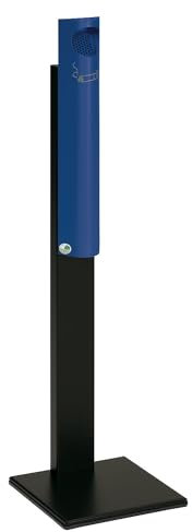 VAR | Standascher | Stahlblech | HxBxT 1250 x 310 x 310 mm | enzianblau