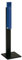 VAR | Standascher | Stahlblech | HxBxT 1250 x 310 x 310 mm | enzianblau