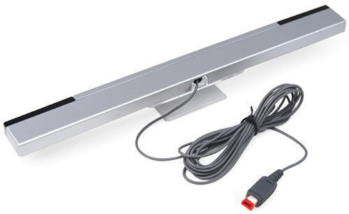 Accessotech - Ricevitore Segnali Infrarossi a Muro per Nintendo Wii + Supporto e Cavo Infrarossi 3 Metri