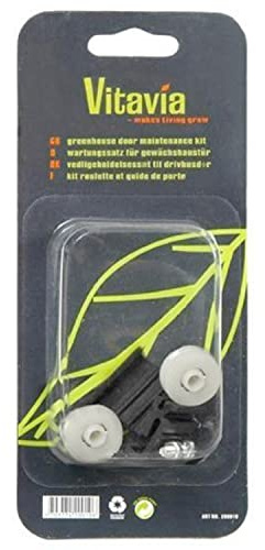 Vitavia 22mm Door Wheel Kit, Also Suitable for Halls Greenhouses