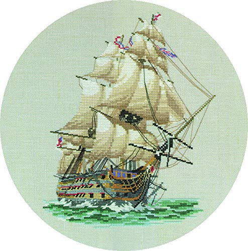 Heritage Crafts HMS Victory Cross Stitch Kit
