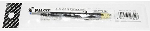 PILOT 163227 Gelschreiber-Ersatzmine 2616, Strichfarbe: schwarz