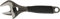 Bahco 9031 R US Black X-Wide Adjustable Wrench Ergo, 8