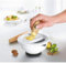 GEFU GF35340 Porzellanmörser mit Ingwerreibe SURI, Mörser mit Stößel, Ø 13,5 cm
