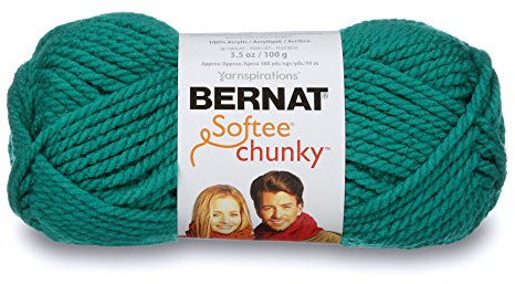 BERNAT 16112828200 SOFTEE CHUNKY -100G- EMERALD