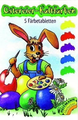 Ostereier-Kaltfarben OSTERN (5 Farben)
