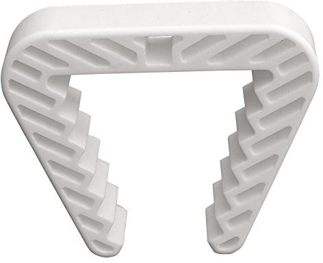 10 Stück Danto® Spar Pack Fensterklammer, Fensterstopper für Rahmenstärke 3,0 bis 5,0 cm, weiß