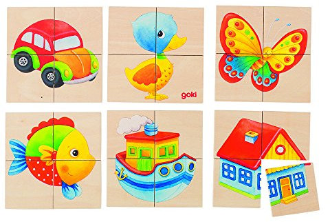 Goki 56690 - Karemo- und Memospiel - Fisch, Ente
