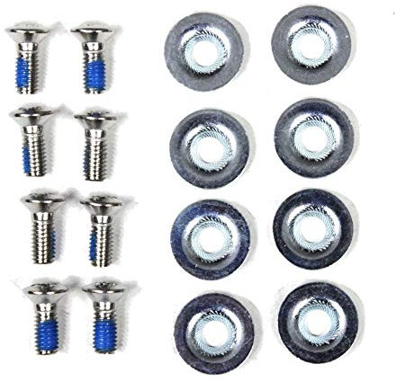 Trans Elfgen Schraubenset M6x17mm Snowboard Board Montage Bindung Schrauben Set NEU J18