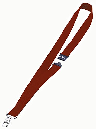 Durable Textilband mit Sicherheitsverschluss, 1 Stück, rot, 868203