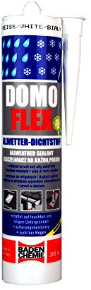 Domoflex Weiss Allwetterdichtstoff Kartusche 300 ml Silikonalternative